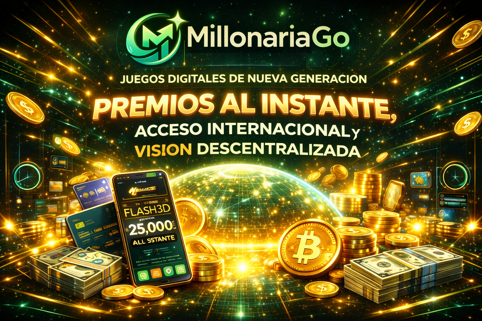 MillonariaGo plataforma digital internacional